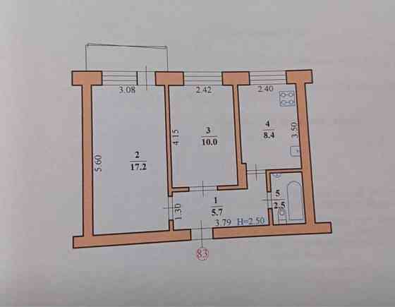 Продам 2х кімнатну квартиру Чернівці