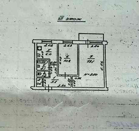2-ком кв-ра в кирпичном высотном доме 5-6 ст.Б.Фонтана Одесса