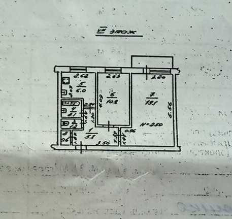 2-ком кв-ра в кирпичном высотном доме 5-6 ст.Б.Фонтана Одесса - изображение 6