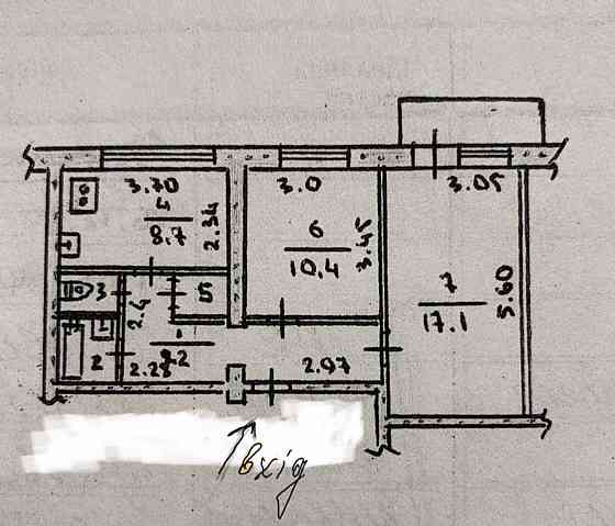 Продаж 2-кімнатної квартири! Запоріжжя