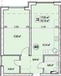 Квартира однокімнатна біля метро та парку Київ