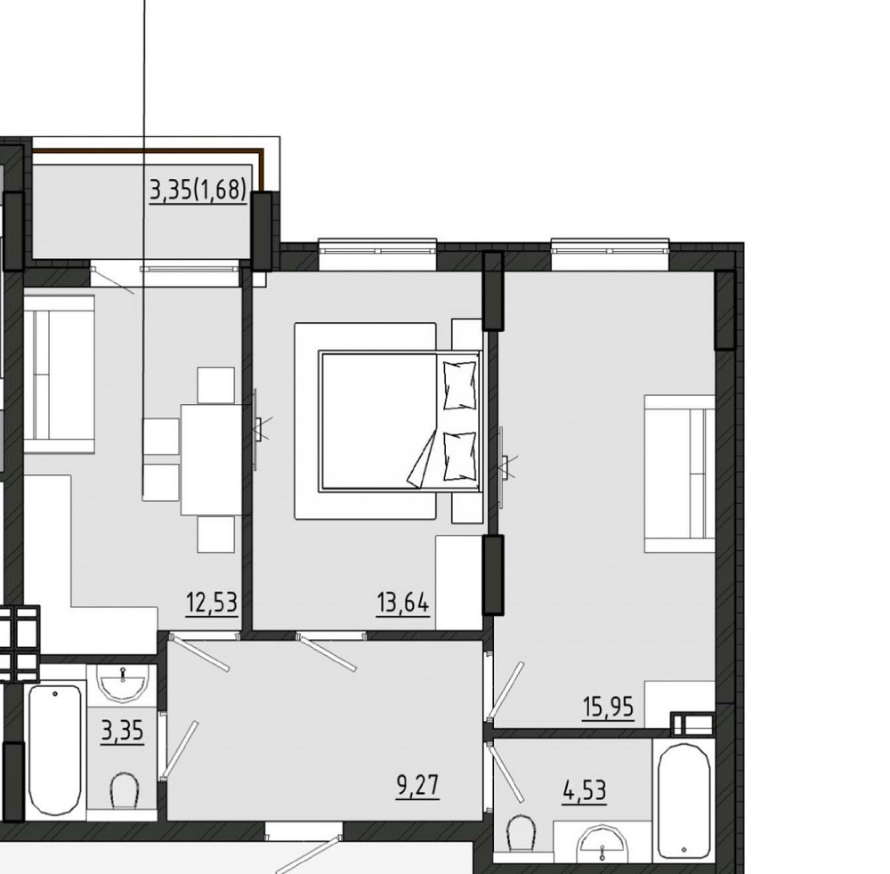 Продам 2-х комнатную квартиру в новом доме у моря Одесса - изображение 1