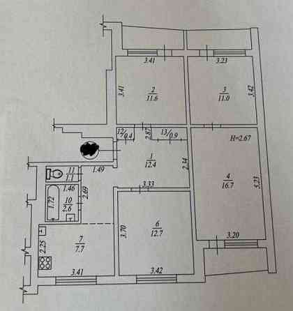 Продажа 4-комнатной квартиры 626 м/к  ( Салтовка) Харьков
