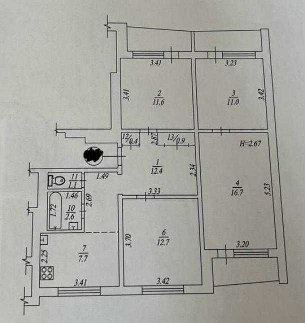 Продажа 4-комнатной квартиры 626 м/к  ( Салтовка) Харьков - изображение 3