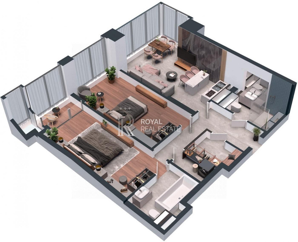 Продажа квартиры Киев 2к 87м2 Голосеевский Антоновича Київ - зображення 2