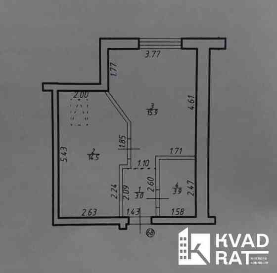 Простора 1-кім квартира з ремонтом в центрі! Обжитий будинок Івано-Франківськ