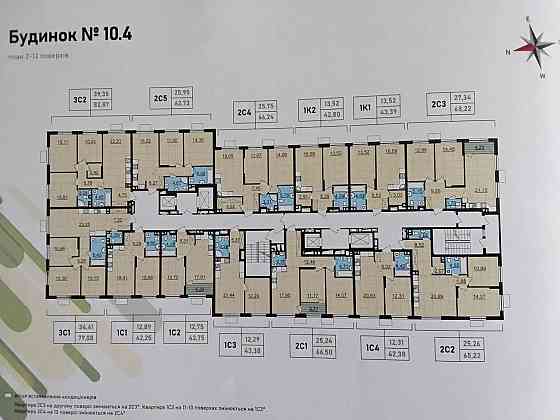 Продам 1-кімнатну квартиру Варшавський 3 EV Київ
