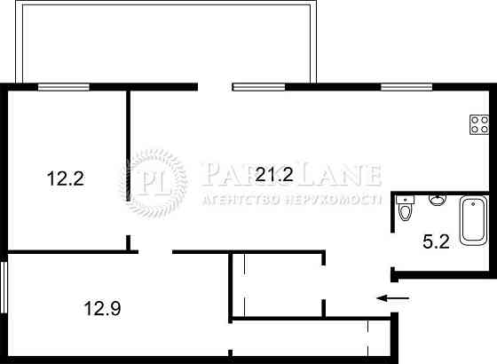 Історичний центр ТЕРМІНОВО Богдана Хмельницького - 2к з новим ремонтом Київ
