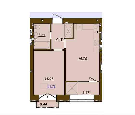1-кімнатна в ЖК “Молодість Лайф“ | Розстрочка до 24 міс! |ПВ від 30% Ирпень