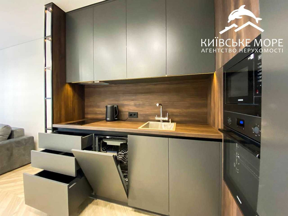 Без %, 1к квартира, 51 м2, ЖК Новий Автограф, Мстиславича 22 Киев - изображение 5