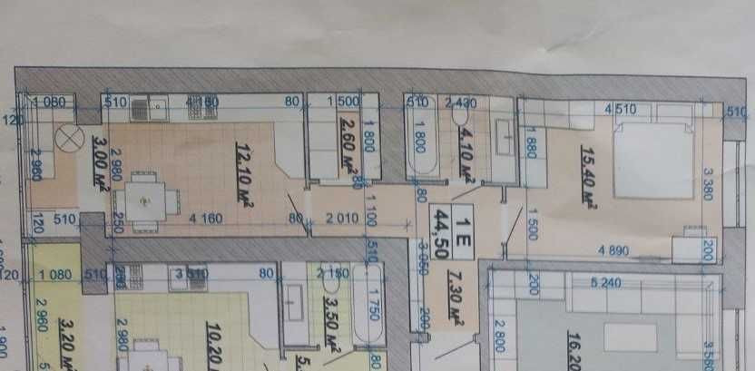 Центр міста, 1-кімн., Двостороння, квартира,45м.кв., Княгинен Івано-Франківськ - зображення 1