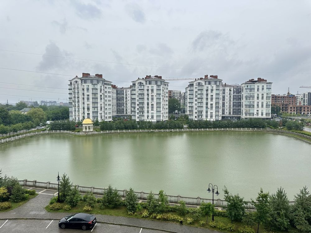 Оренда 2-ох кімнатної квартири, вигляд на озеро, ЖК Калинова слобода Крихівці - зображення 4