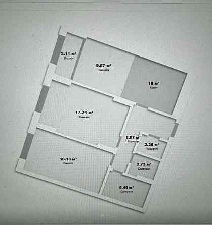 ЖК "Новий Автограф" Продаж 2к квартири 75.84 кв. м, Киев
