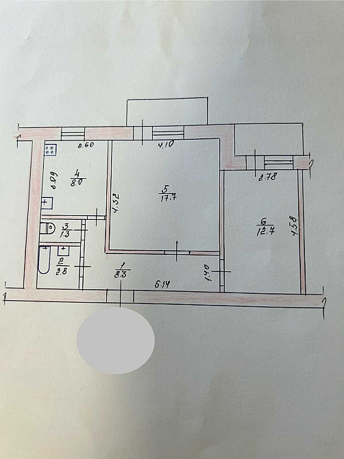 2-кімнатна квартира на Польовій по вул. Селецькій Житомир - изображение 4
