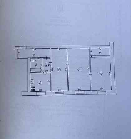 Продам 3х комнатную в районе транспортной на против загса Кам`янське (Нікопольський р-н)