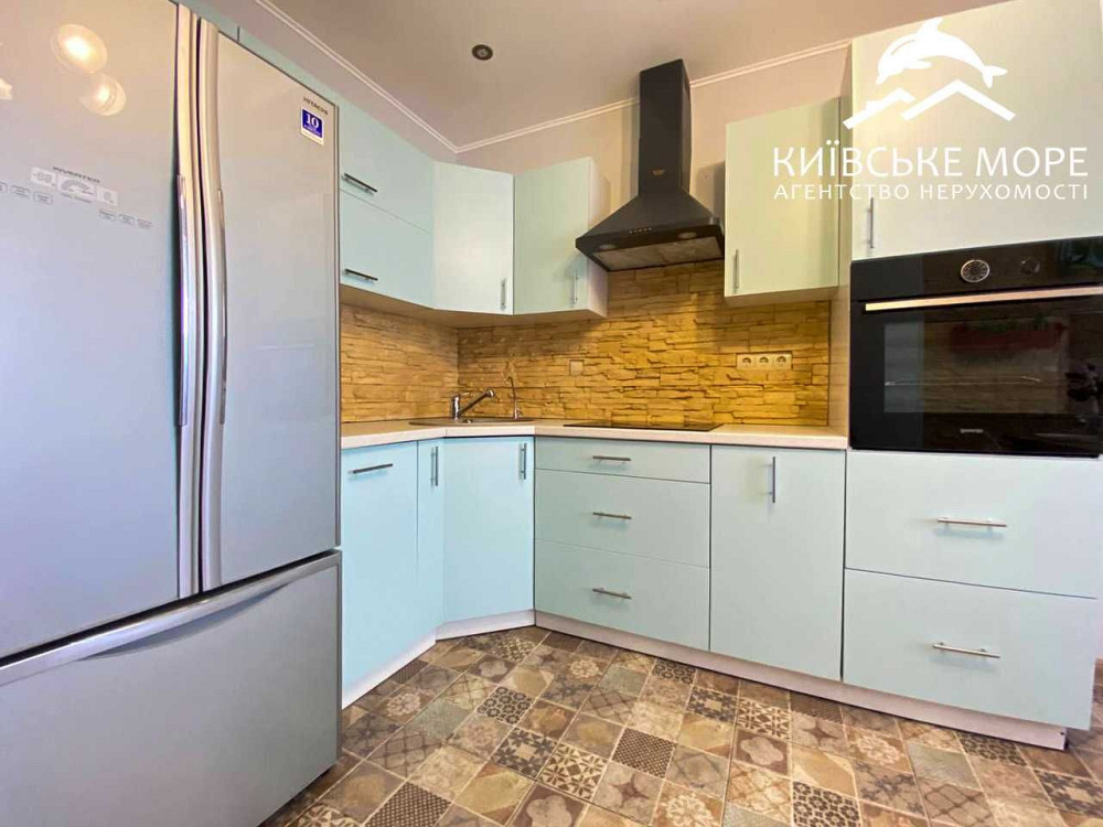 Без %, 1к квартира, 48 м2, ЖК Паркові Озера, Воскресенська 14Е Киев - изображение 3