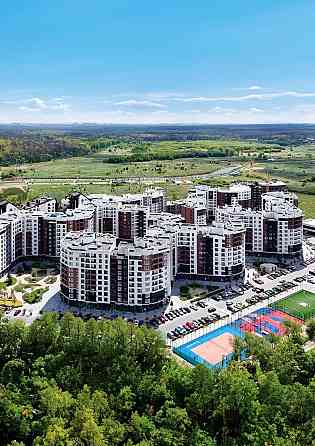 2к квартира в Синергія Сіті, 7 поверх, 57 кв.м Поруч Набережна Ирпень