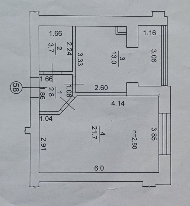 Однокімнатна квартира з якісним ремонтом і мін.оформленням 2%! Ирпень - изображение 8