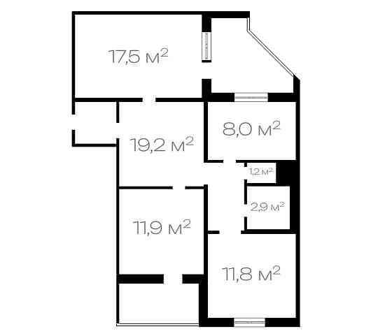 3-кім квартира вул. Чорнобильська 24/26 ст.м. Академмістечко-5 хвилин Киев