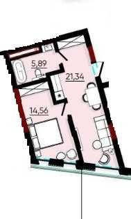 1-кімнатні апартаменти коло моря, ЖК ARCHotel , Аркадія Одесса - изображение 2