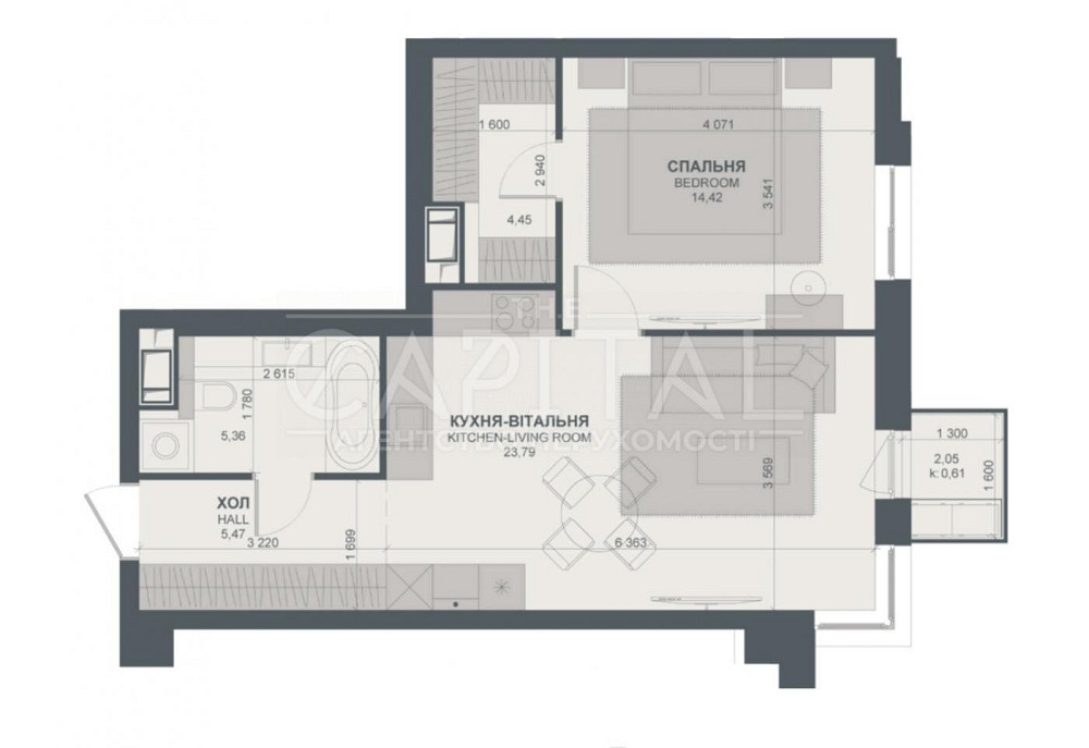 Продажа / Квартира / ул. Василия Тютюнника ЖКTRIIINITY\Центр Печерск Київ - зображення 3
