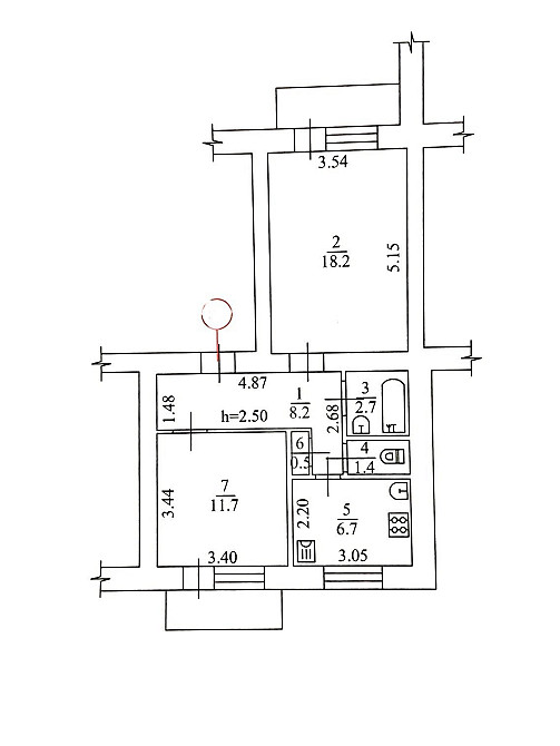 Продам 2к квартиру, вул.Європейська Сарни - зображення 1