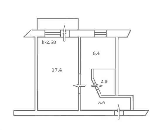 Продается 1-комнатная квартира Генерала Петрова/ «Сильпо» Одесса