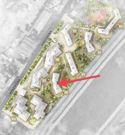 66 жемчужина. Краснова. 43,5 м вид на ипподром . Лучшая цена ! Одесса