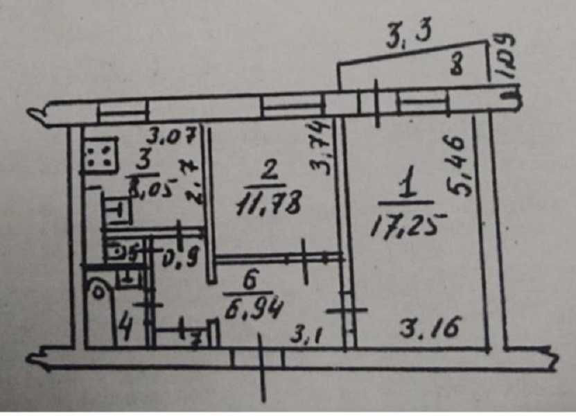 Двухкомнатная с ремонтом на Вильямса/Королёва. Одесса - изображение 2