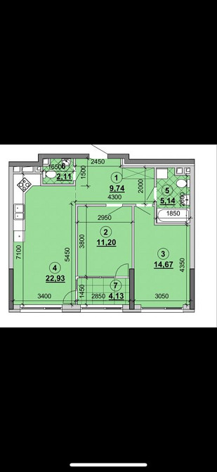 Продаж 2х кімнатної квартири в ЖК “Грейт”, вул. Причальна 14 (2С4) Київ - зображення 2