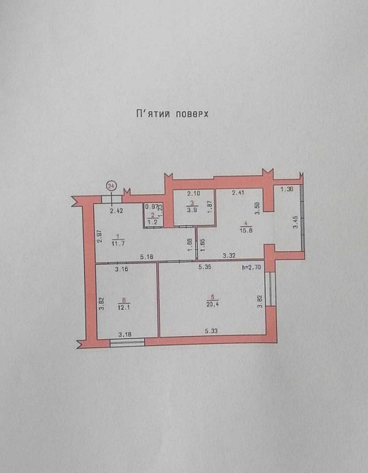 ТЕРМІНОВО! НАЙДЕШЕВША 2К новобудова. Озерна 2% податку, ід 39617 Хмельницький - зображення 6