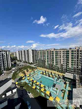 У Квартал. Ексклюзивна ДВОРІВНЕВА квартира з виглядом на басейн.5 кімн Софиевская Борщаговка