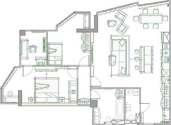 Двох кімнатна квартира в жк Одисей Без комісії Одесса