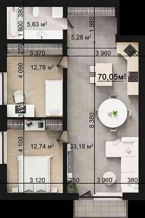 Своя КВАРТИРА вже не мрія, РОЗСТРОЧКА без%, без 1-го внеску! Буча