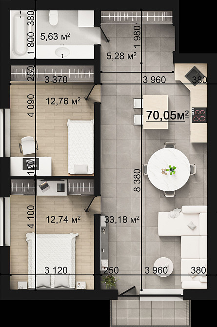 Своя КВАРТИРА вже не мрія, РОЗСТРОЧКА без%, без 1-го внеску! Буча - изображение 5