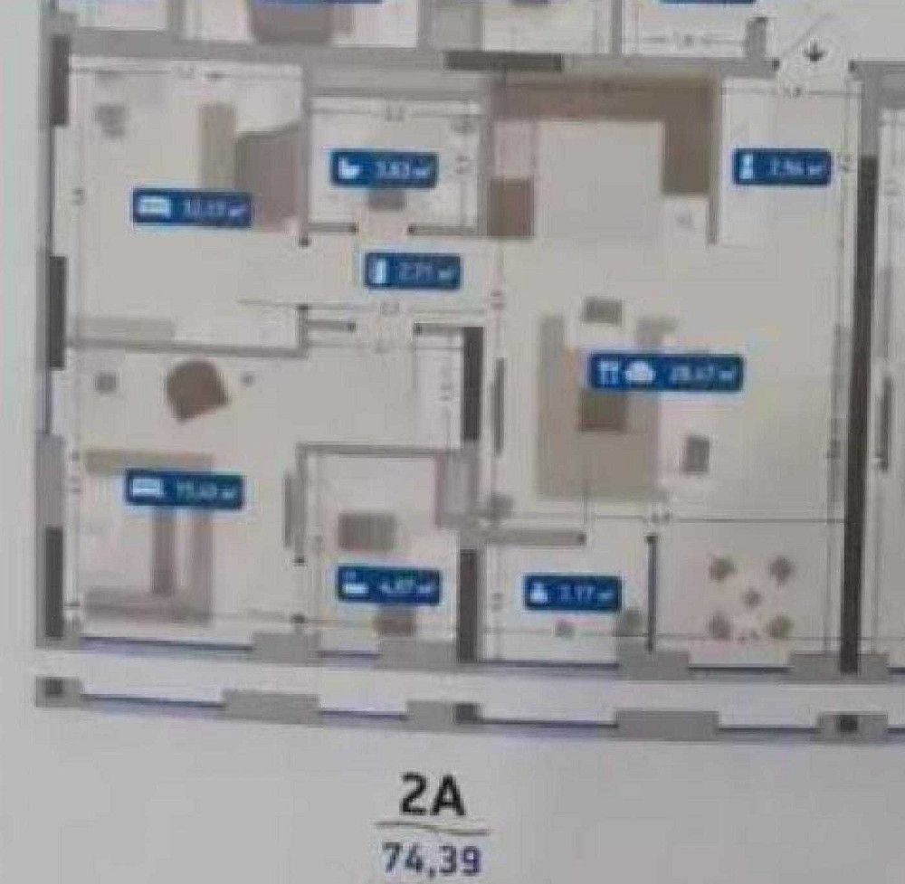 ЦІНА! 2к квартира 75м2 в Жк Славутич 2.0 метро Славутич 1хв Осокорки Київ - зображення 2