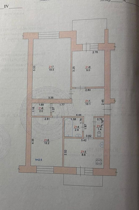 3х комнатная кватира от собственника Измаил - изображение 2