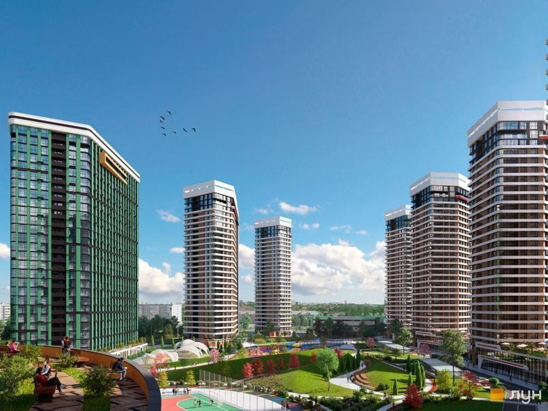 Продаж 1-к квартири 48м2 ЖК Грейт Great Осокорки Київ - зображення 1