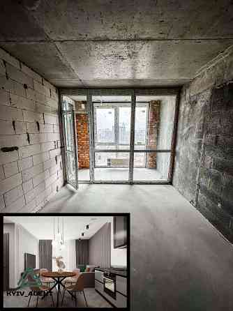 Видова 1к квартира 46м2 в ЖК GREAT Грейт !!! Закритий двір ПАРКІНГ Київ