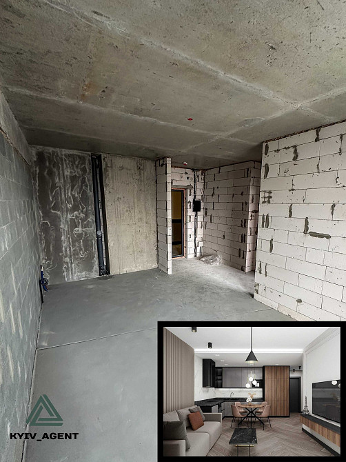 Видова 1к квартира 46м2 в ЖК GREAT Грейт !!! Закритий двір ПАРКІНГ Київ - зображення 6