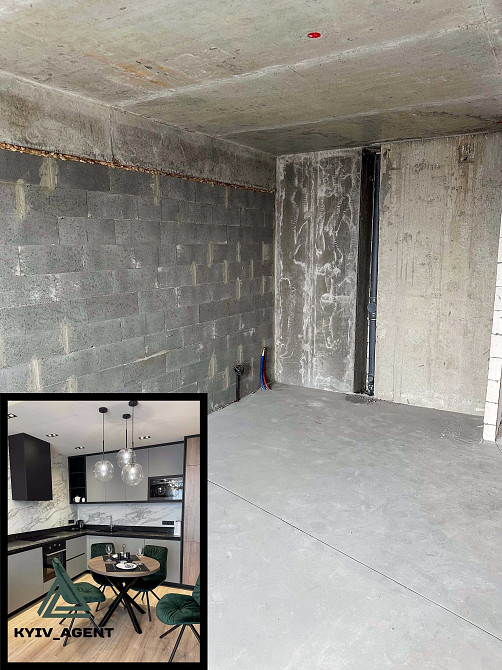 Видова 1к квартира 46м2 в ЖК GREAT Грейт !!! Закритий двір ПАРКІНГ Київ - зображення 5