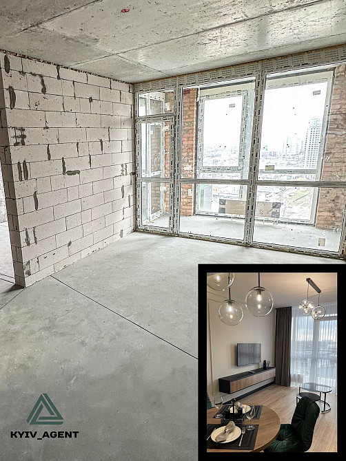 Видова 1к квартира 46м2 в ЖК GREAT Грейт !!! Закритий двір ПАРКІНГ Київ - зображення 4