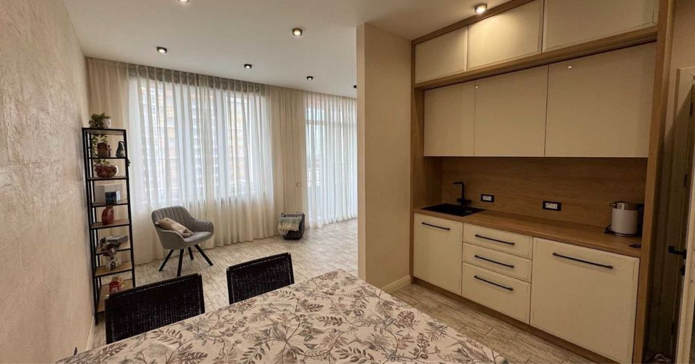 Аренда 2к квартира ЖК 4 Сезона Проспект Шевченко Гагарина Фонтан Одеса - зображення 2