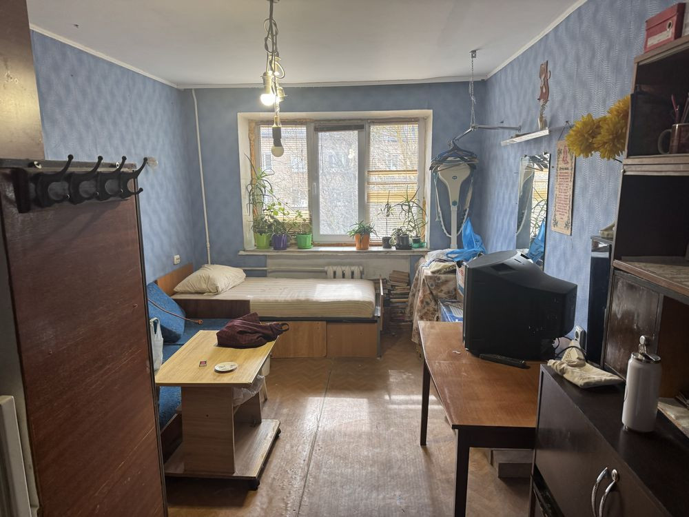 Здам 1к.кв.(комунальна/гуртожиток). Ціна вказана разом з комун. Буча - зображення 1