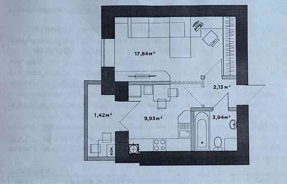 Однокімнатна квартира в ЖК Парк Резиденс | без комісії Софиевская Борщаговка