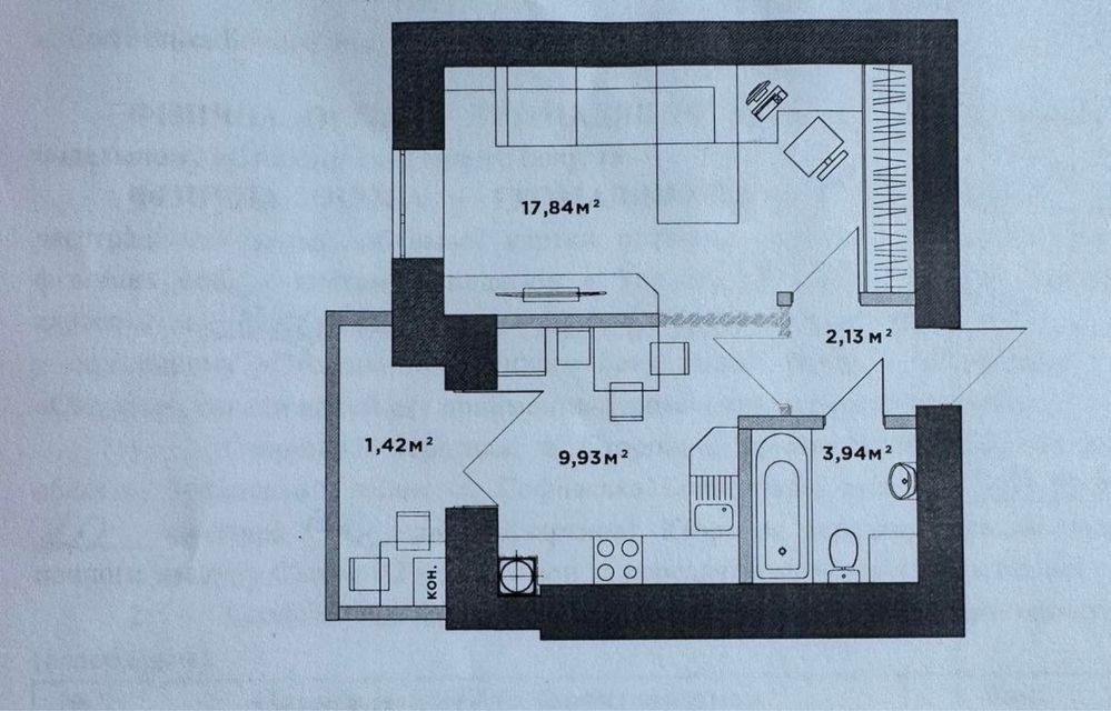 Однокімнатна квартира в ЖК Парк Резиденс | без комісії Софиевская Борщаговка - изображение 5
