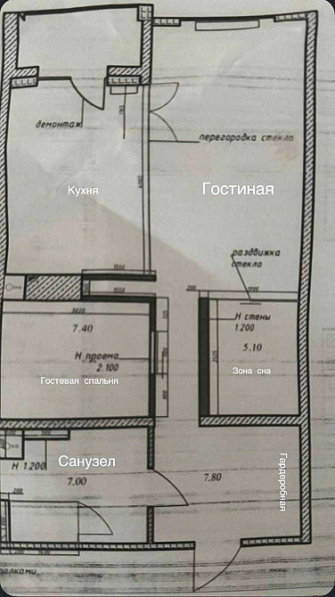 ‼️ЖК Олимпийский‼️2 спальни‼️Начат ремонт‼️Парк Победы‼️Аркадия‼️Море Одесса - изображение 3