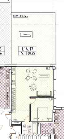 Квартира с ТЕРРАСОЙ в жк Пространство на Гераневой ! рядом Море , Парк Одесса