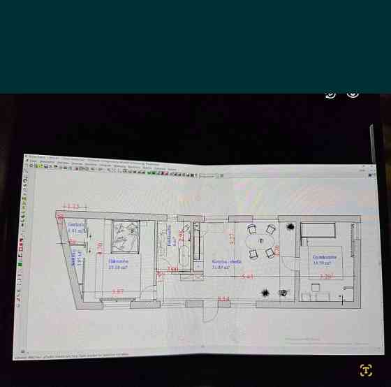 Продаеться 3-x кімнатна квартира в центрі Берегове! Берегове