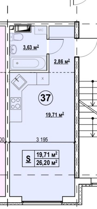 Смарт-квартира від забудовника Дарницький р-н м.Бориспільська Киев - изображение 2